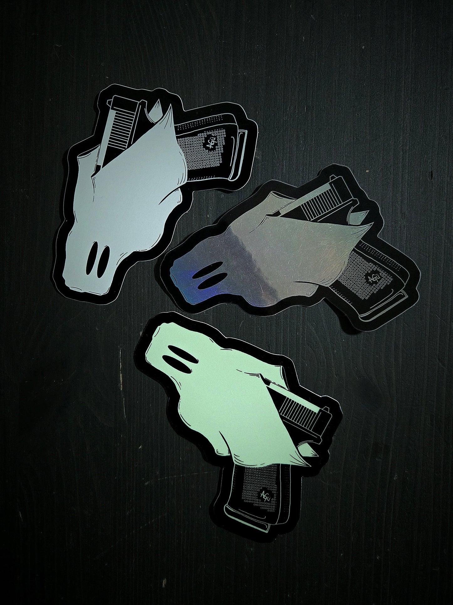 Sticker Pack "Ghost-gun"