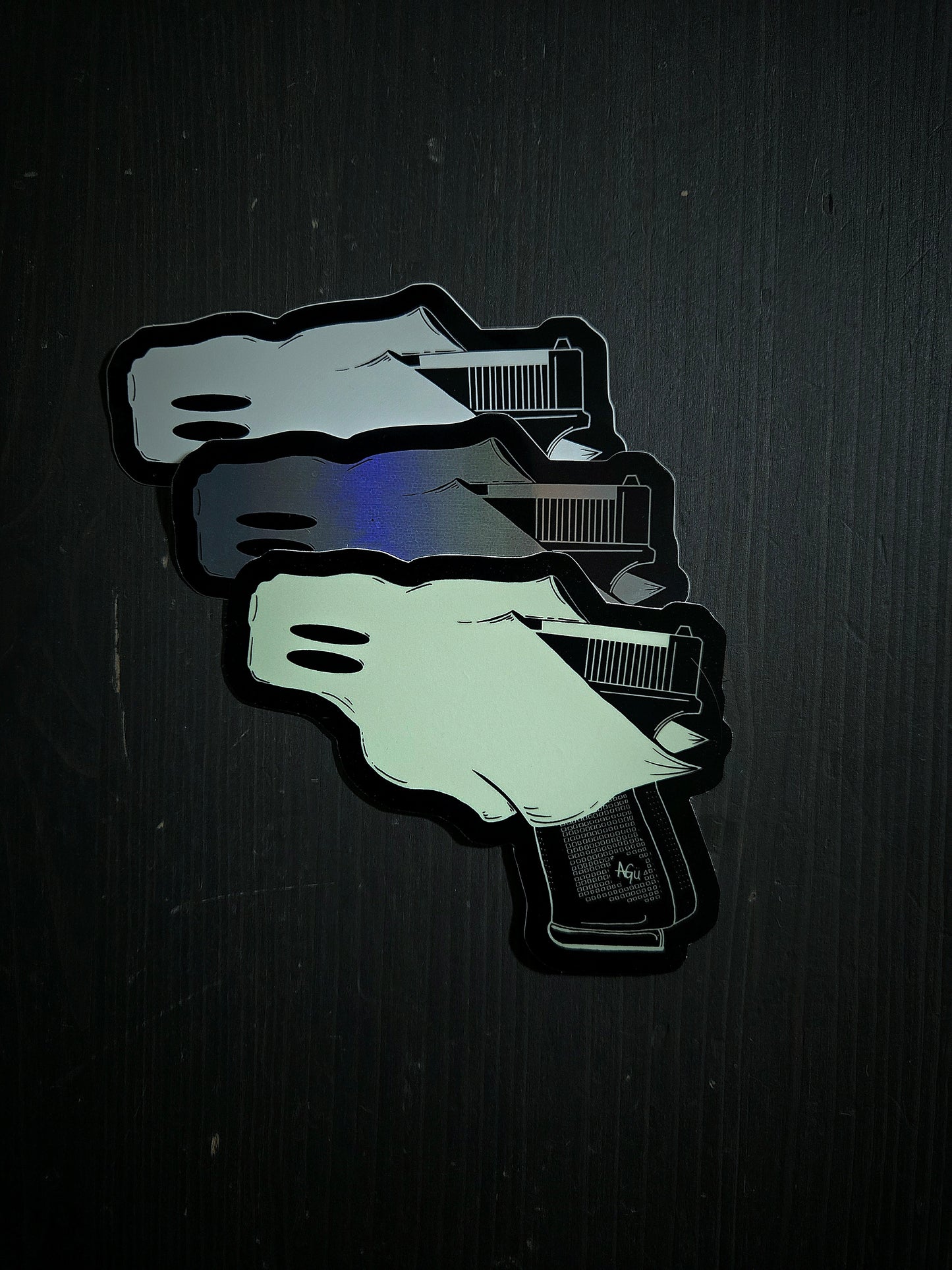 Sticker Pack "Ghost-gun"